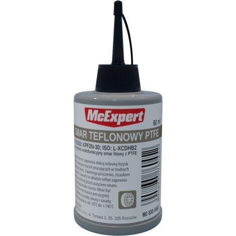 Bouteille de graisse PTFE-Téflon avec soufflet 60 ml - MC-650-0460