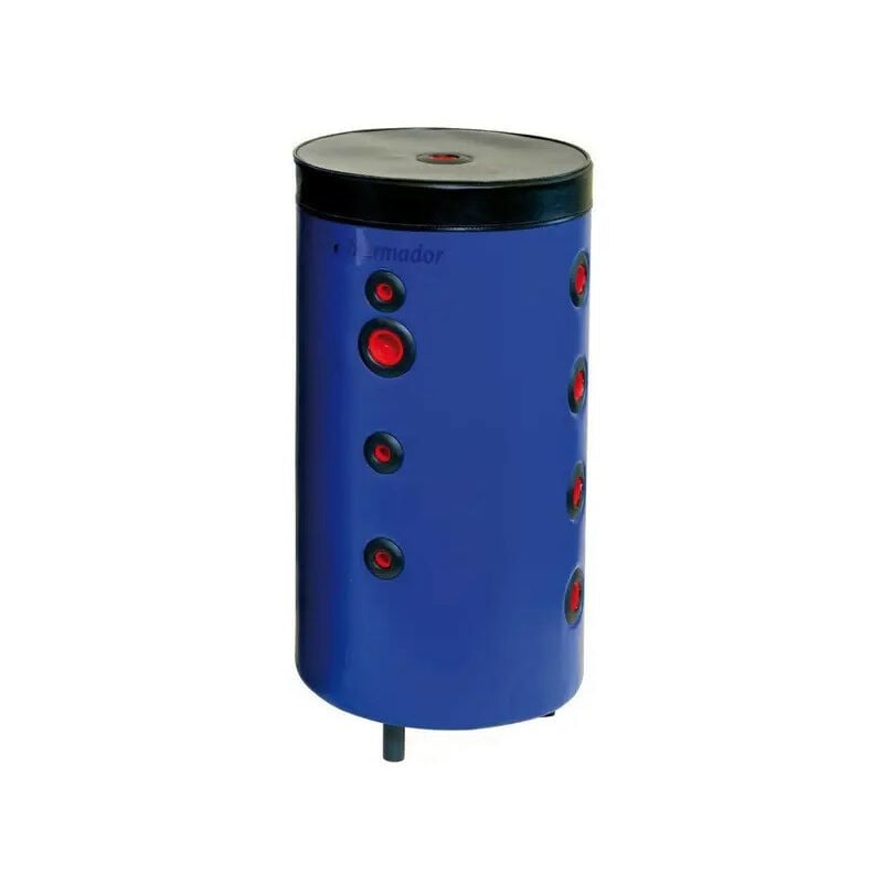 Thermador - Bouteille de mélange BMEL100SK 100L murale skaï bleue 2x4 piquages