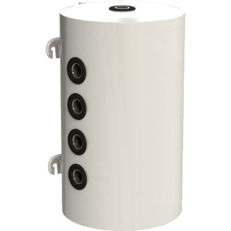 Sannover – Bouteille de mélange 80 litres – Piquage 8x1'1/2 – Hauteur 755 mm – Pression 6 bar – Pour circuits de chauffage et climatisation