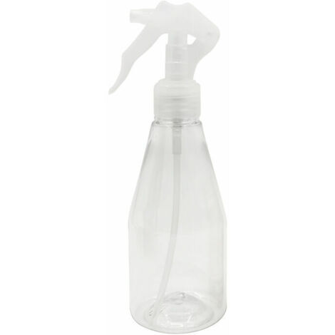 Bouteille de Pulvérisation Flacon Vaporisat Vide Spray Bouteilles Plastique Transparent pour Coiffure Plante Fls Pulvérisat，，200ml ，2PCS