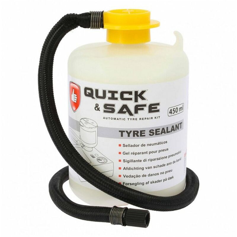 Sumex - Bouteille de rechange pour kit anti-crevaison - Quick & Safe