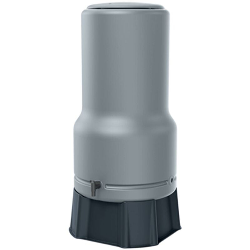 Bouteille d'eau de pluie aquabell 200L gris clair