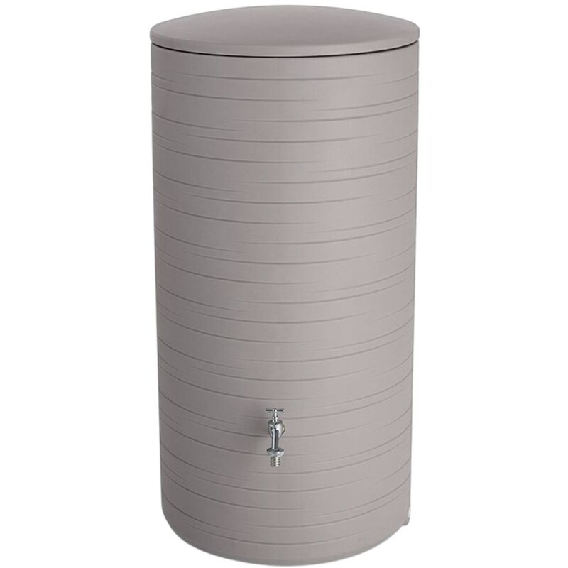 Bouteille d'eau de pluie novara 280L Mocca