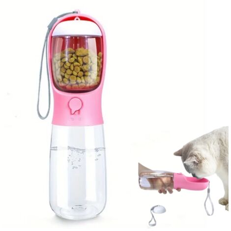 Bouteille d'eau portable pour chat et chien