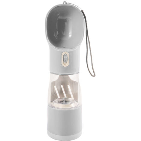 Bouteille d'eau pour chien distributeur d'eau anti-fuite avec alimentation pour la marche et les voyages pour chien
