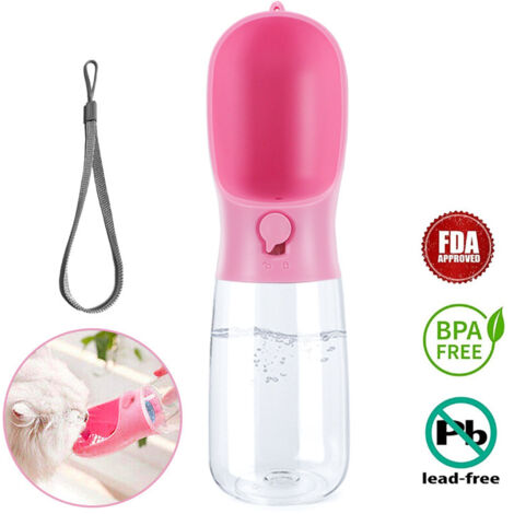Bouteille d'eau pour chien, distributeur d'eau portable et étanche pour chiots