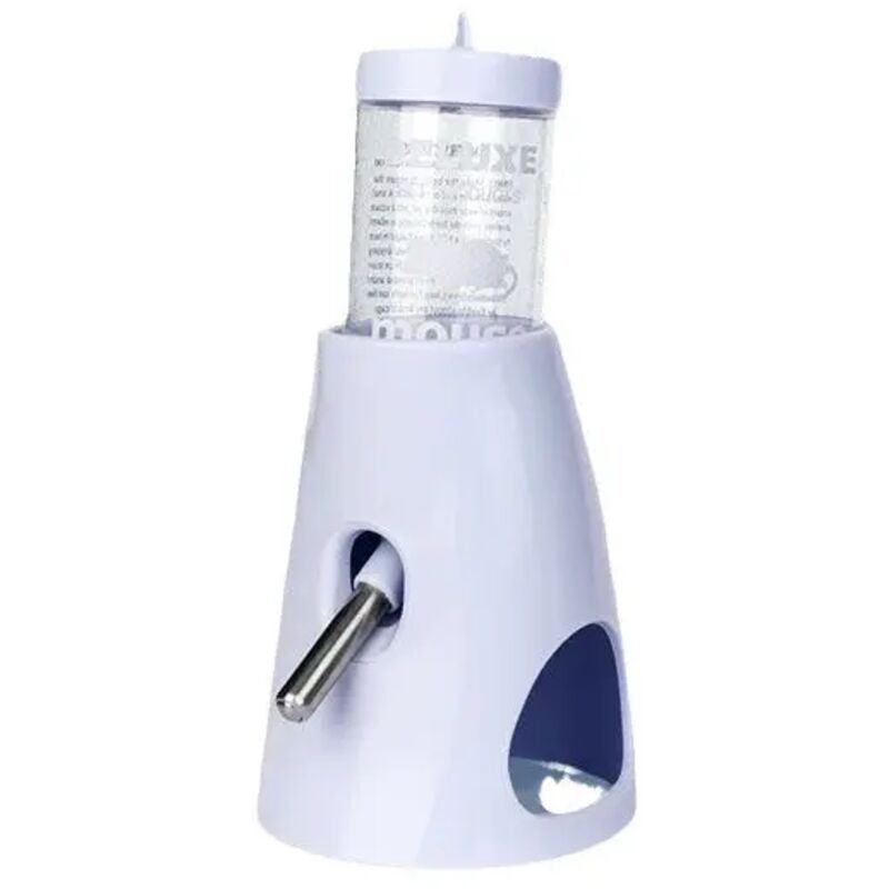 Bouteille d'eau pour hamster, fontaine à eau domestique adaptée aux hamsters, cobayes et lapins distributeur vertical de nourriture pour hamsters