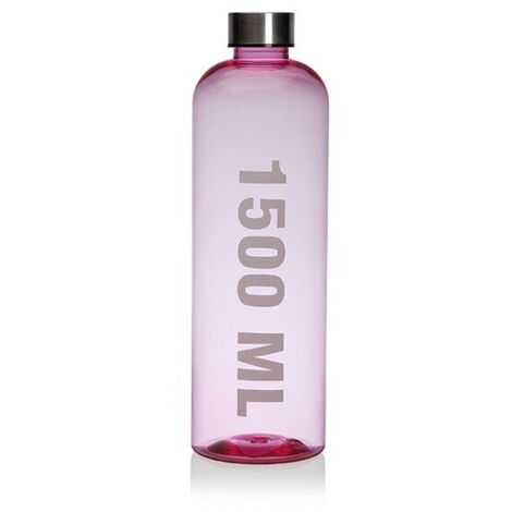 BOUTEILLE D'EAU ROSE PS-INOX - 1500 ML