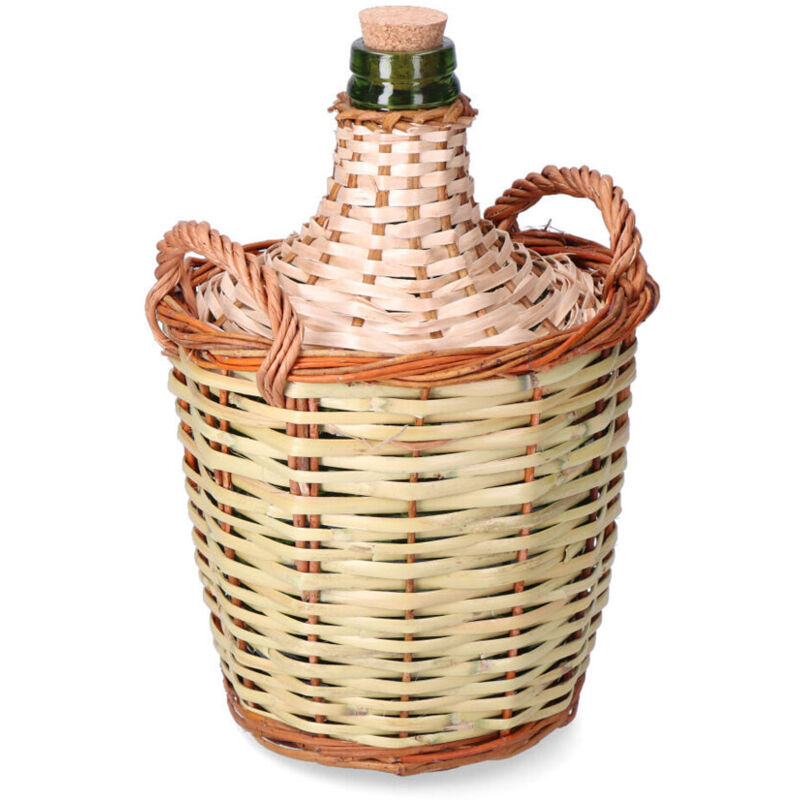 EDM - Carafe décorative en osier - Brand Produit - ean : 8425998742268