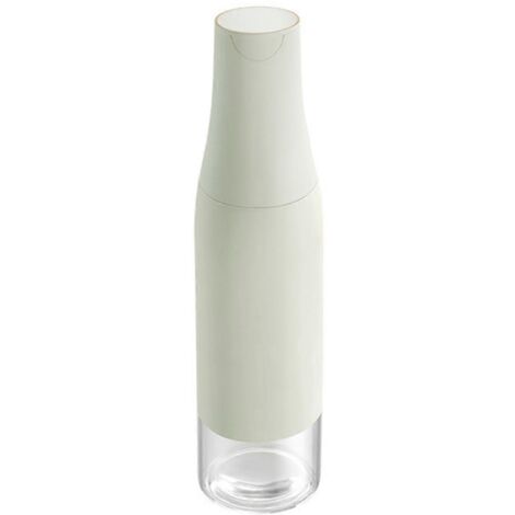 Bouteille d'huile en verre avec interrupteur automatique, récipient à condiments pour huile d'olive, vert