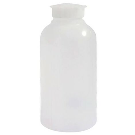 Bouteille en plastique à large ouverture avec bouchon à vis, capacité 2000 cc