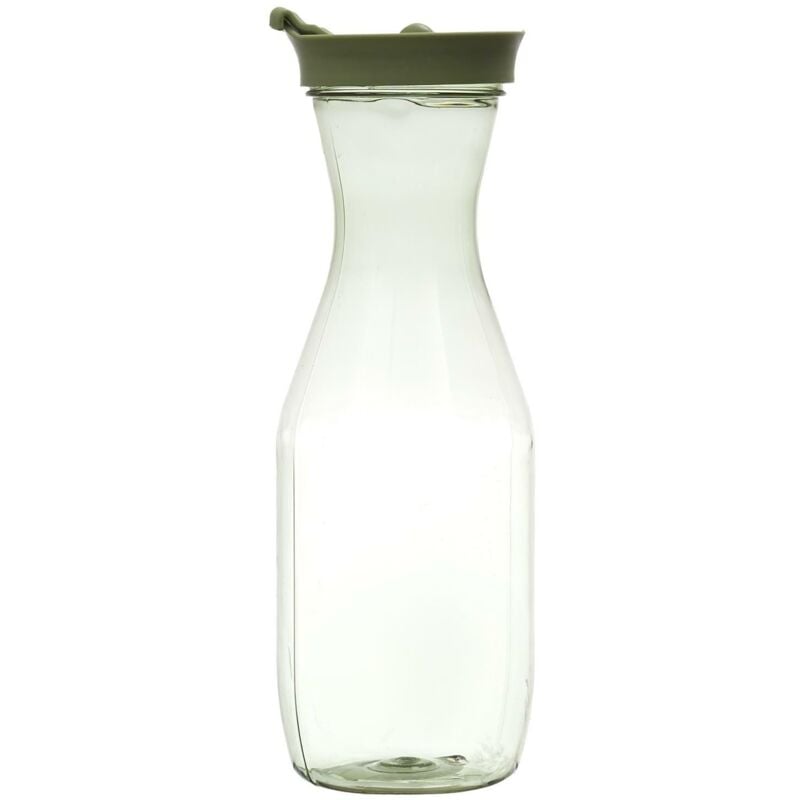 Bouteille en plastique verte de 1 L