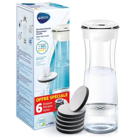 Bouteille filtrante Brita 1050005 Blanc graphite