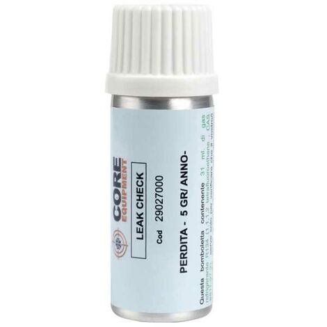 Bouteille fuite calibrée à 5gr/an