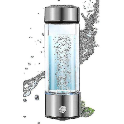 Bouteille génératrice d'hydrogène, générateur d'eau riche en hydrogène moléculaire véritable, machine ioniseur