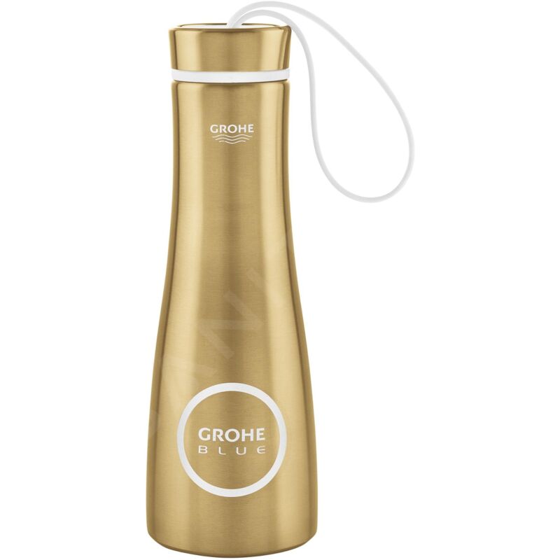 Grohe - Blue Home - Bouteille thermo, 450 ml, Cool Sunrise brossé 40848GN0