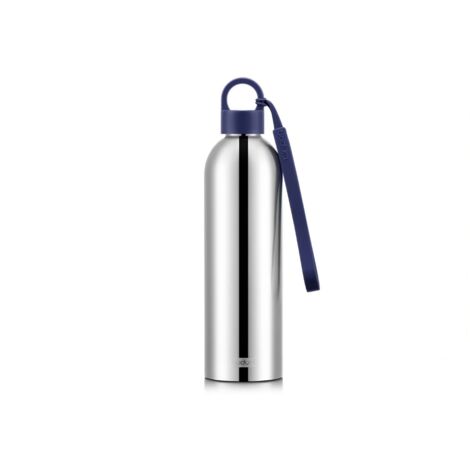 Bouteille isotherme 0.5l inox et bleu - Bodum - 12057-16-540B