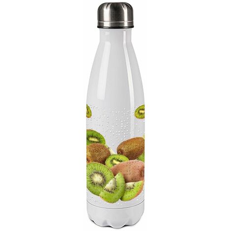 Bouteille isotherme en inox 750 ml - Kiwis by Cbkreation
