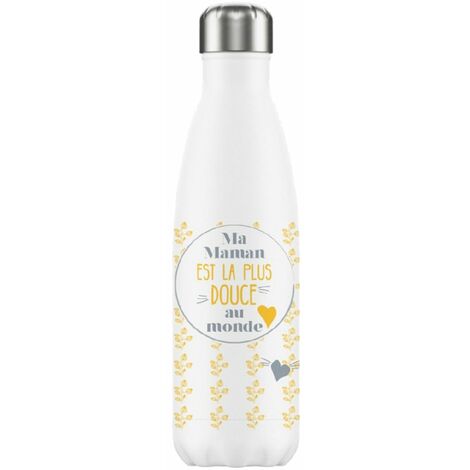 Bouteille isotherme en inox Maman La plus douce
