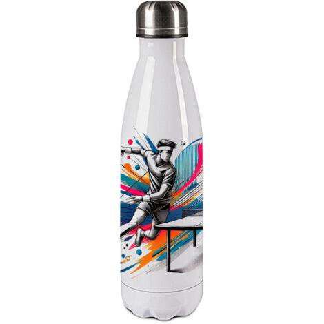Bouteille isotherme en inox pingpong 500 ml
