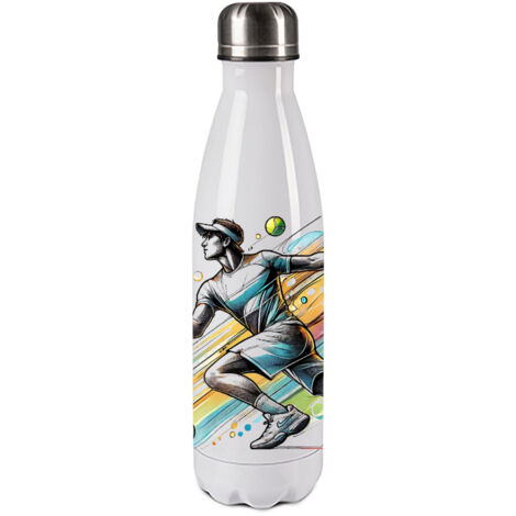 Bouteille isotherme en inox Tennis 500 ml