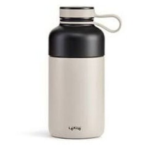 Bouteille Isotherme Lekue 0.3l Grise Compacte, Garde Chaud/froid - Lekue