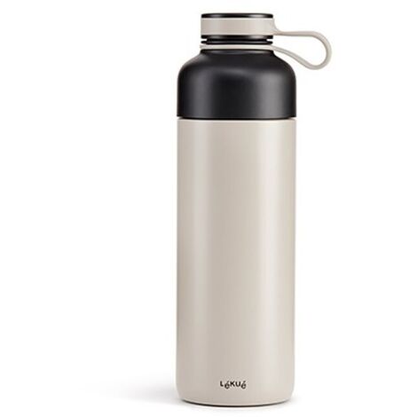 Bouteille Isotherme Lekue 0.5l Grise Isolation Double Paroi, Portable - Lekue
