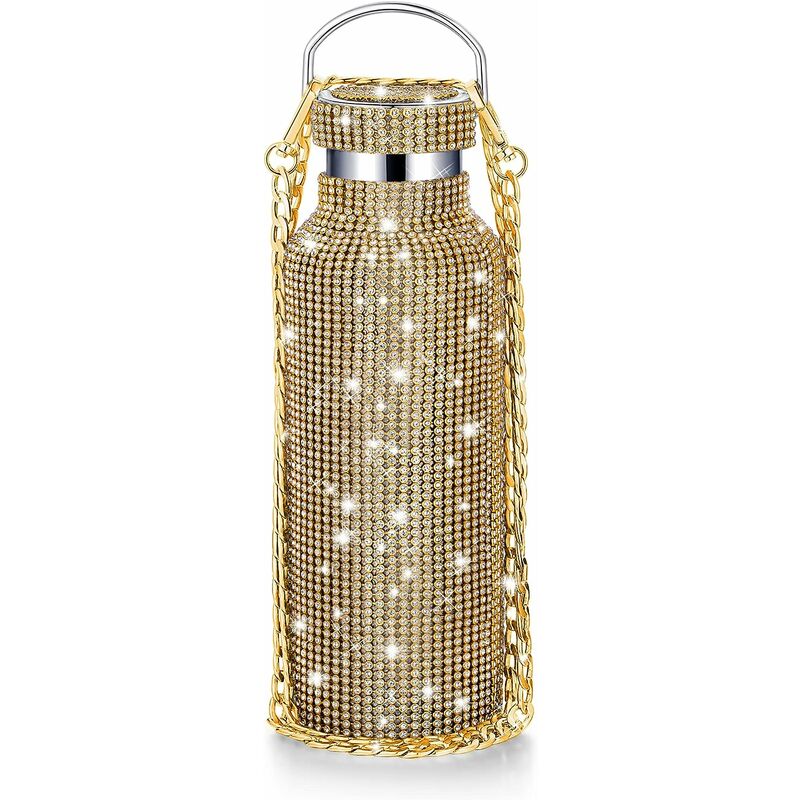 Bouteille isotherme scintillante bouteille