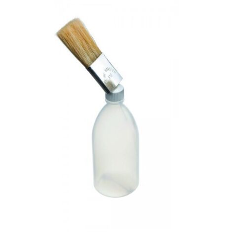 Bouteille plastique 500 ml avec pinceau courbé EDMA par FREUND