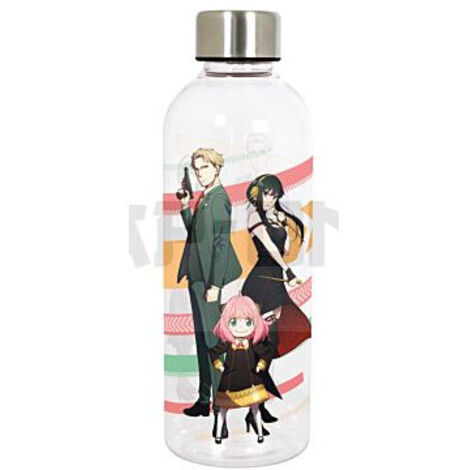 Bouteille Stor 850 ml Plastique transparent - Bouchon métal vissé, Finition brillante
