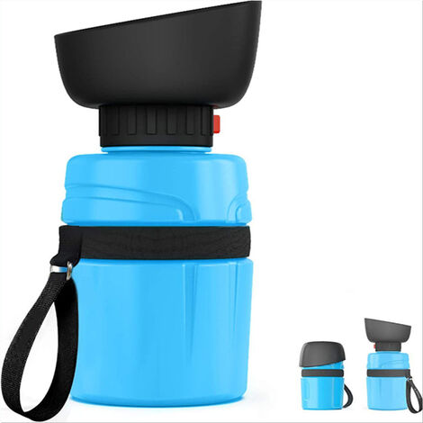 Bouteilles d'eau pour chien, bouteilles d'eau pour chien de voyage, bouteille d'eau portable pour chien, sans BPA (18 oz