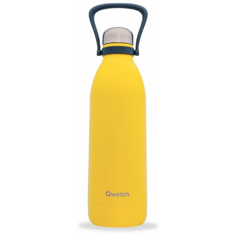 Qwetch - Bouteilles isotherme pop - 1.5 l - Jaune