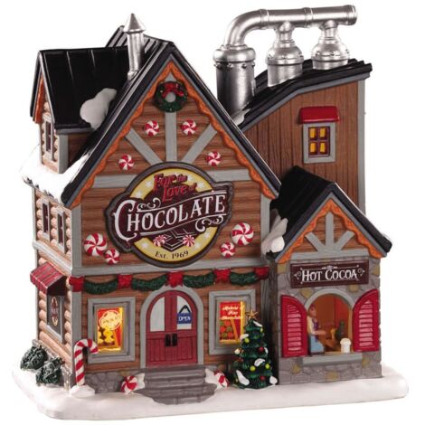 Boutique de chocolat Lemax 600x300x240