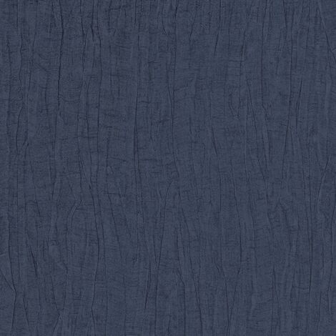 Boutique - Vliestapete - Marquise Plain - Dunkelblau - 10mx52cm