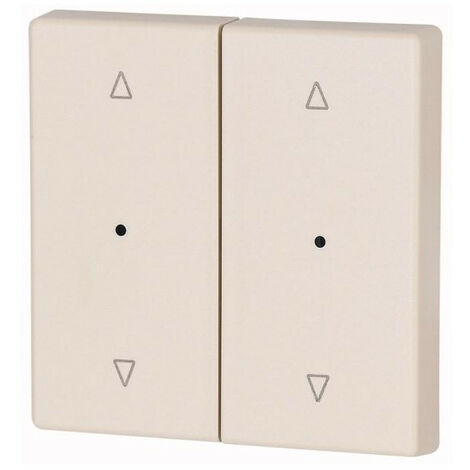 Bouton à bascule double avec LED crème flèches 000147630 EATON CWIZ 02/22 LED