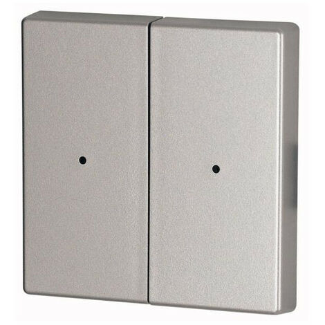 Bouton à bascule double +raccord de manomètre couleur argent EATON CWIZ-02/03-LED