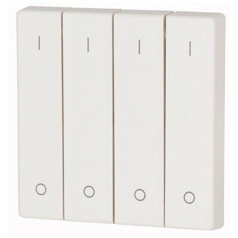 Bouton à bascule quadruple I/0 blanc 000147597 EATON CWIZ 04/11