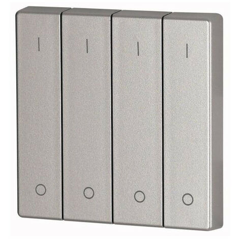 Bouton à bascule quadruple I/0 couleur argent EATON CWIZ-04/13