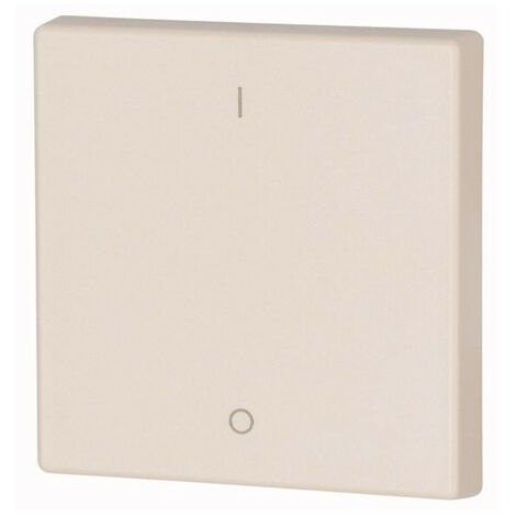 Bouton à bascule simple I/0 crème EATON CWIZ-01/12