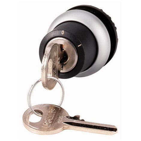 Bouton à clé (Ronis 455) 2 positions EATON M22-WRS-RS
