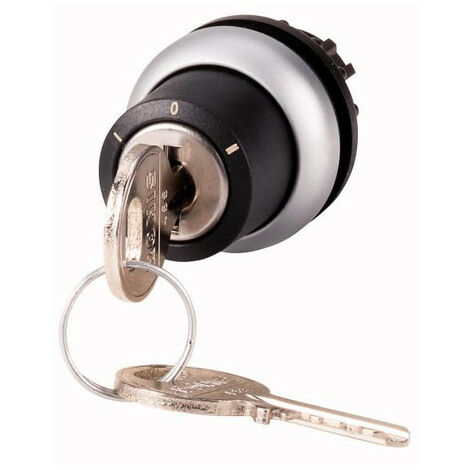 Bouton à clé (Ronis 455) 3 positions EATON M22-WRS3-RS-A1