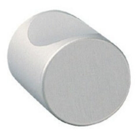 Bouton ACTUEL D20mm aluminium argent - VACHETTE - 008164