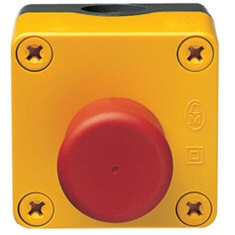 Bouton ATU coup de poing - DISJONCTEURS MULTI. HAGER MZ530N