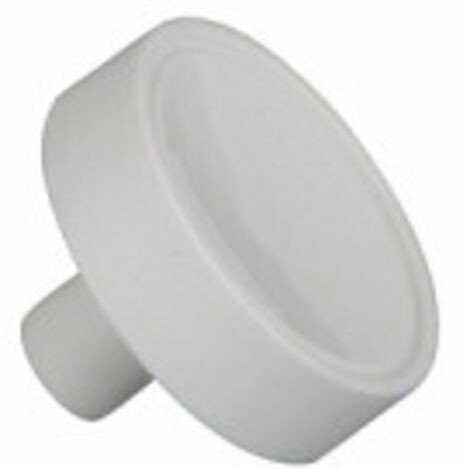 Bouton blanc 1/4 – Pour installations sanitaires – Compatible avec chaudières CHAFFOTEAUX – Remplacement facile et rapide