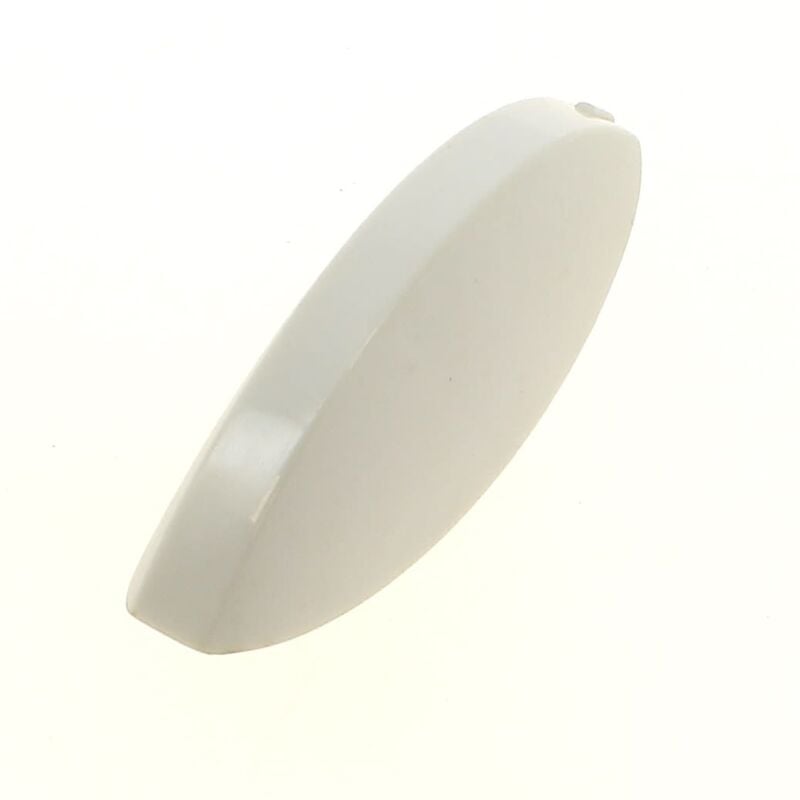 Bouton blanc ovale 77x2761 97710272 - four
