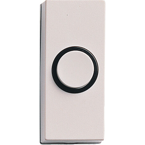 Bouton blanc SESAME - HONEYWELL - D814