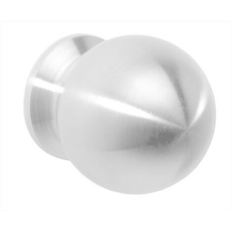 Bouton boule à embase inox diamètre 25 I-132- DIDHEYA - 31225