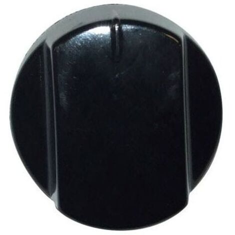 Bouton Bruleurs Gaz Noire Diamond C00111560 Pour TABLE DE CUISSON