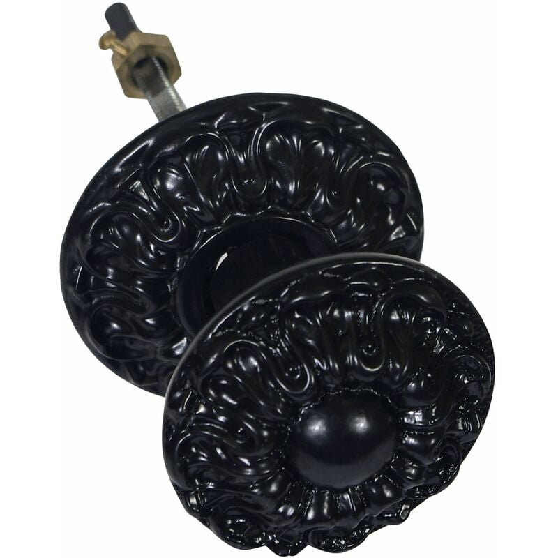 Jardinier Massard - Bouton chainette Dahila 91mm noir J502120