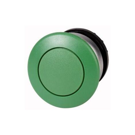 Bouton champignon rond, plat Eaton M22-DP-G 216716-1 vert 1 pc(s)